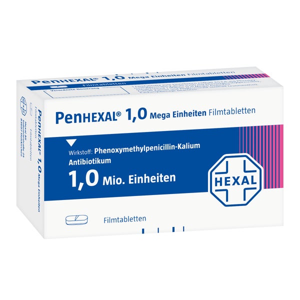 Penhexal 1,0 Mega Filmtabletten 20 St