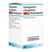 GABAPENTIN-ratiopharm 300 mg Hartkapseln 200 St