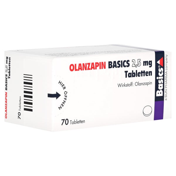 Olanzapin Basics 2,5 mg Tabletten 70 St
