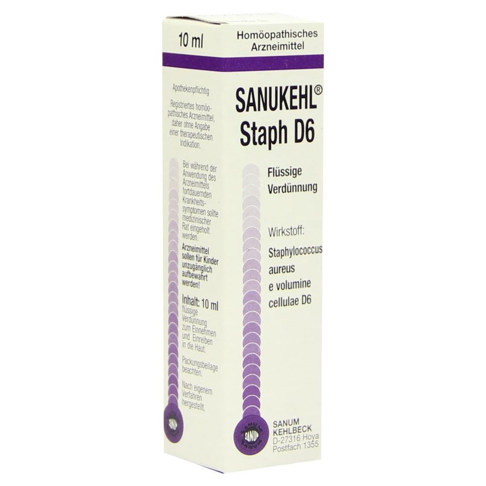Sanukehl Staph D 6 Tropfen 10 ml