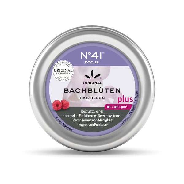 Lemon Pharma N°41 Focus Pastillen BIO, Himbeere 50 g