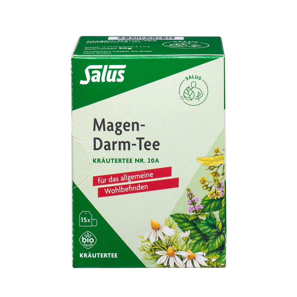 Magen DARM TEE Kräutertee Nr.20a Bio Sal 15 St