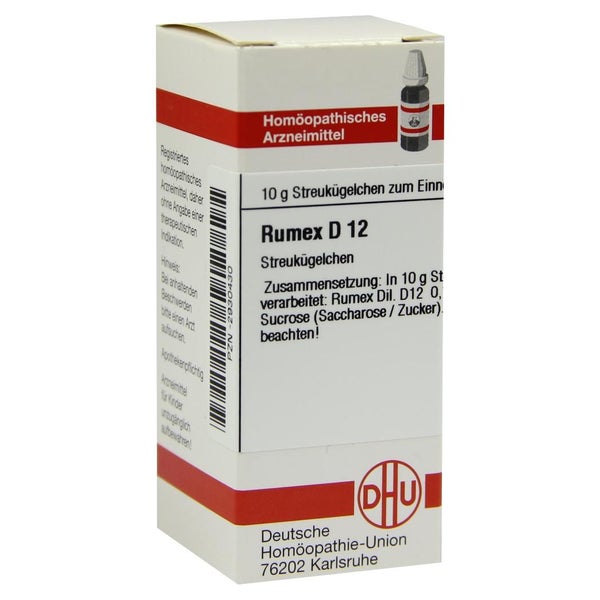 Rumex D 12 Globuli 10 g