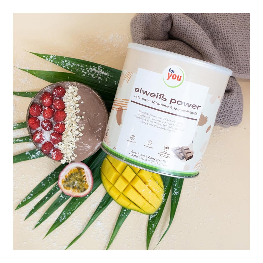 for you eHealth Eiweiß Power Chocolate Noir 750 g