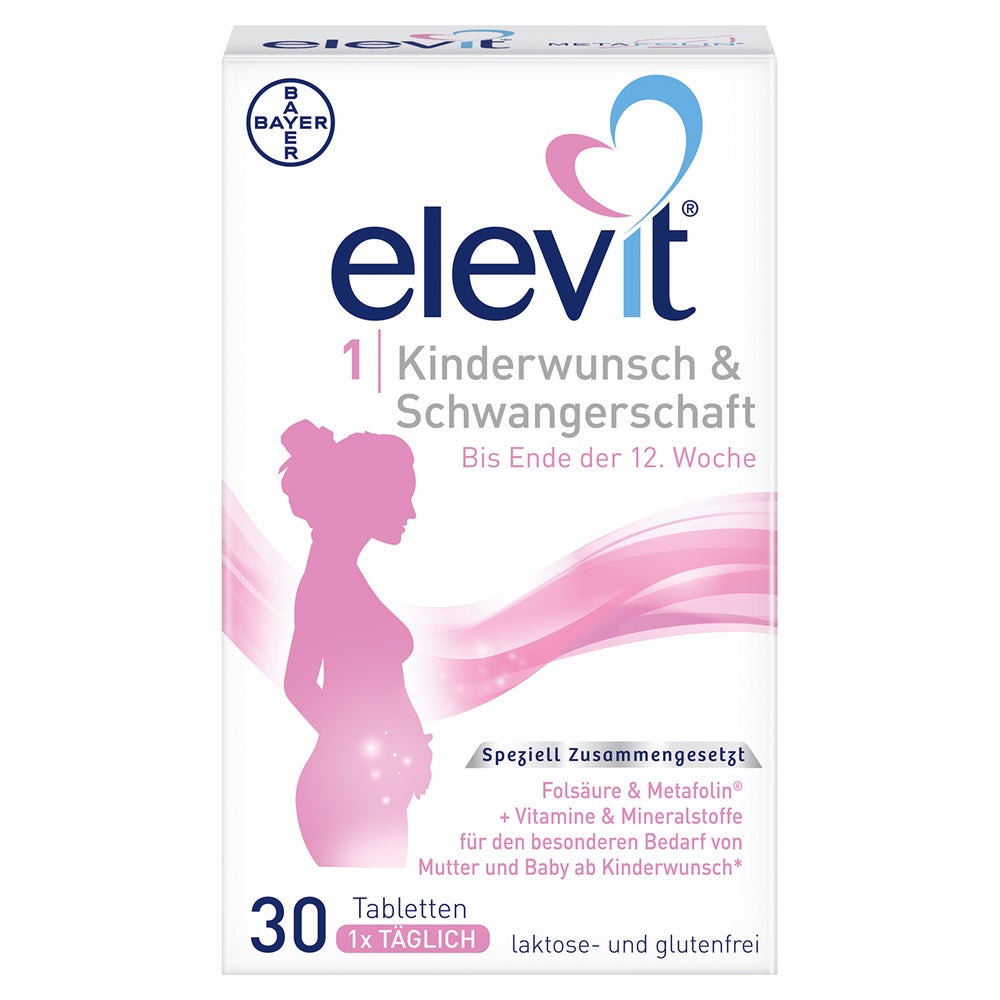 Elevit 1 Kinderwunsch & Frühschwangerschaft 30 St