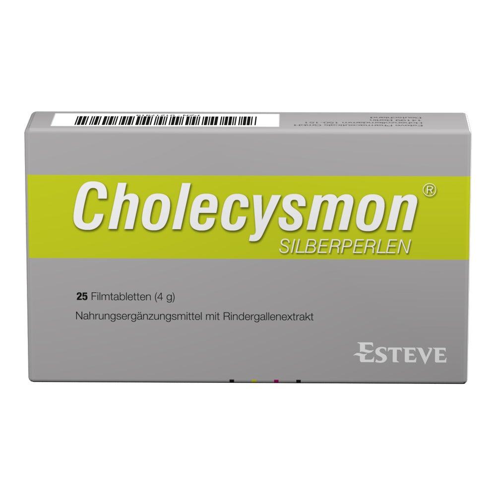 Cholecysmon SILBERPERLEN 25 St