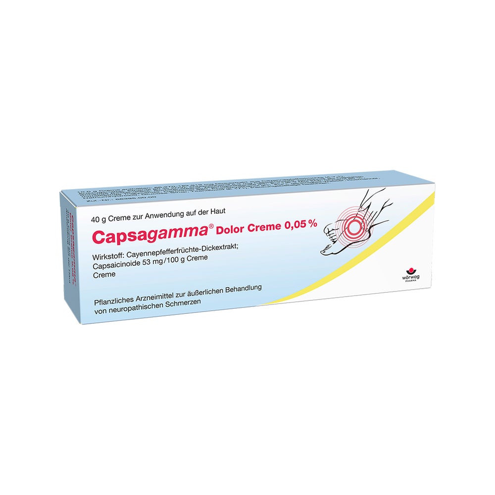 Capsagamma Dolor Creme 40 g
