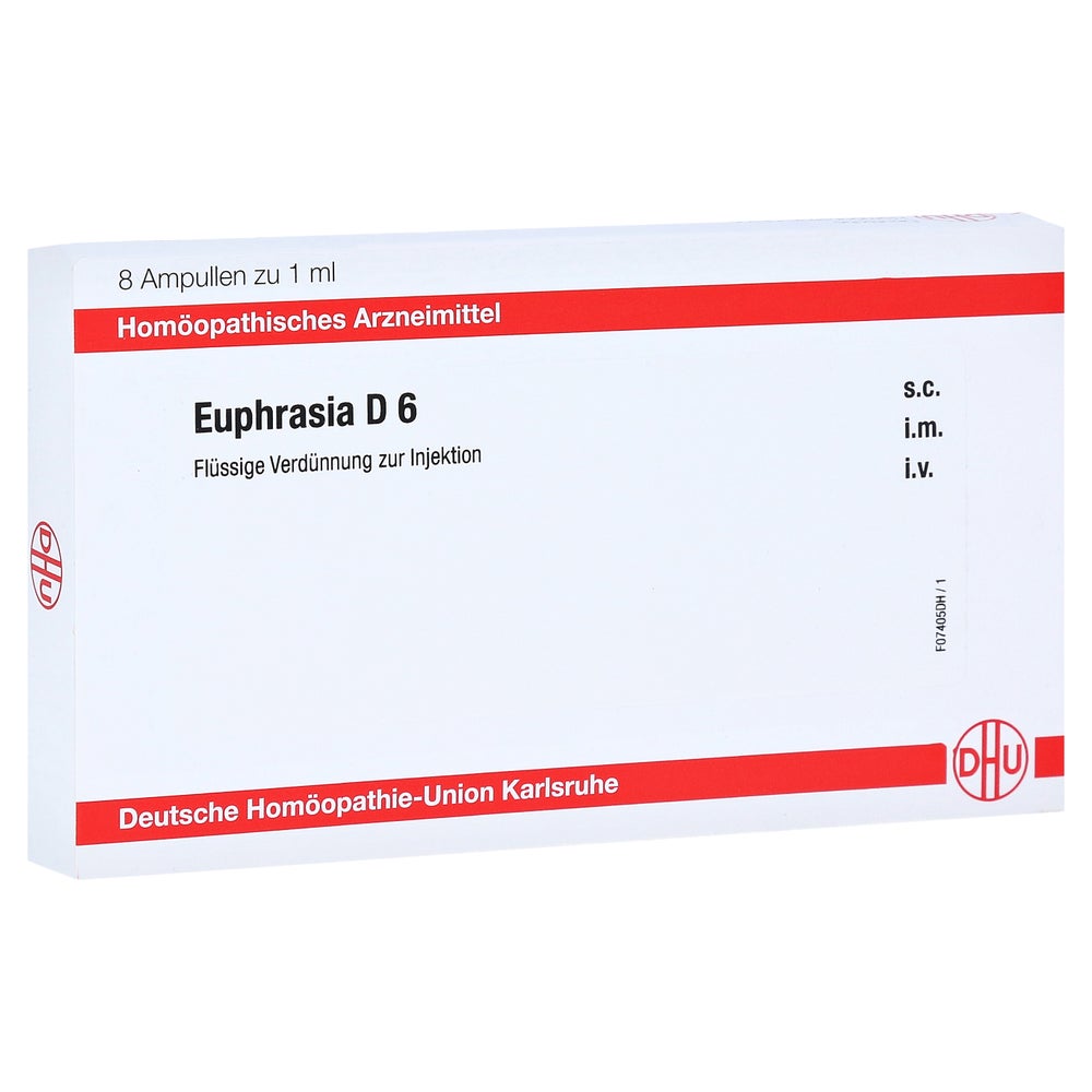 Euphrasia D 6 Ampullen 8X1 ml