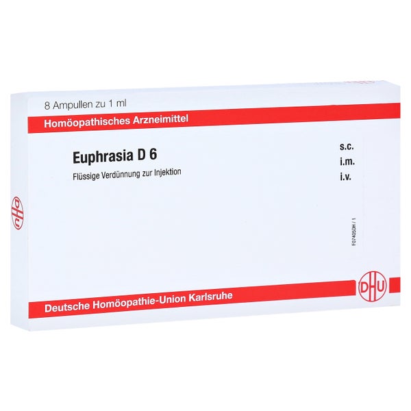 Euphrasia D 6 Ampullen 8X1 ml
