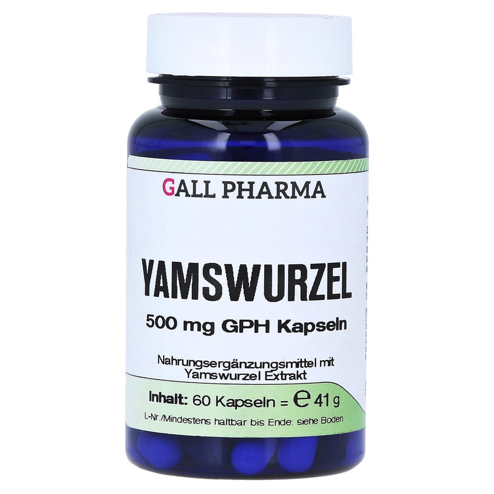 Yamswurzel 500 mg GPH Kapseln 60 St