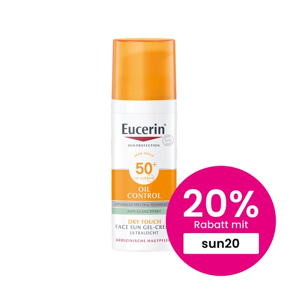 Eucerin Oil Control Face Sun Gel-Creme LSF 50+ 50 ml
