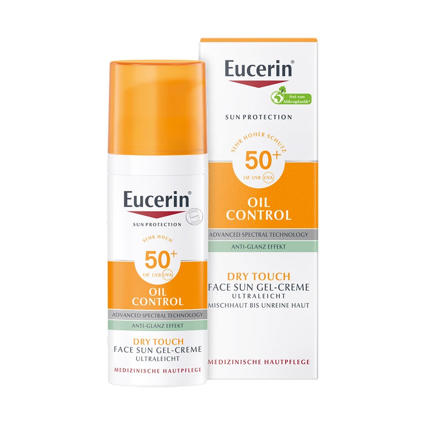 Eucerin Oil Control Face Sun Gel-Creme LSF 50+ 50 ml