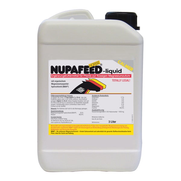 Nupafeed Horse Liquid Ergänzungsfutterm. 3000 ml