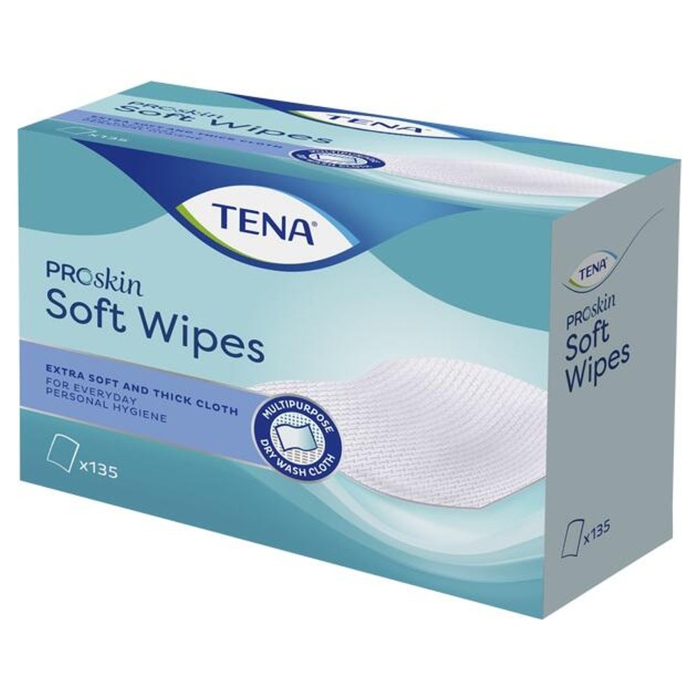 TENA Soft Wipes 135 Stück - 30 x 32 cm 135 St