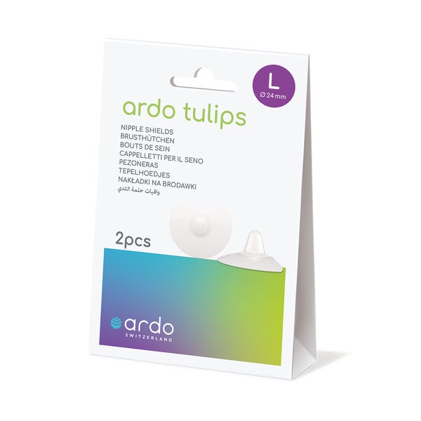 ARDO Tulips Brusthütchen Gr.L 2 St