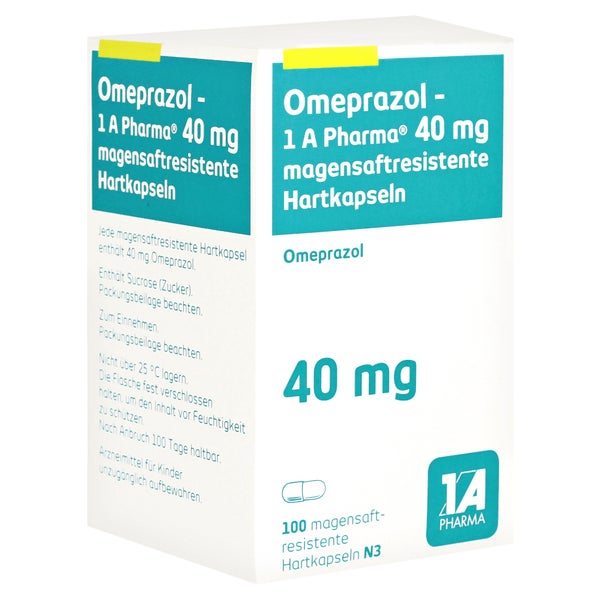 OMEPRAZOL-1A Pharma 40 mg 100 St