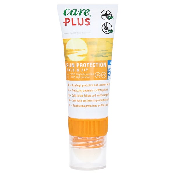 CARE PLUS Sun Protection Face & Lip SPF 20 ml