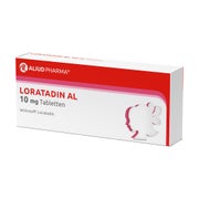 Produktabbildung: Loratadin AL 10 mg Tabletten 50 St