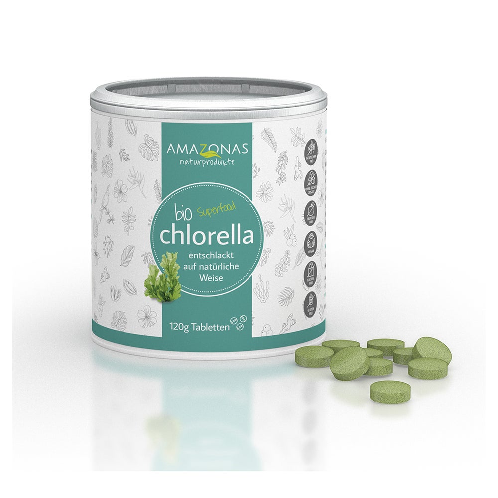 Amazonas Bio Chlorella Tabletten 120 g