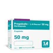 Pregabalin-1a Pharma 50 mg Hartkapseln 100 St