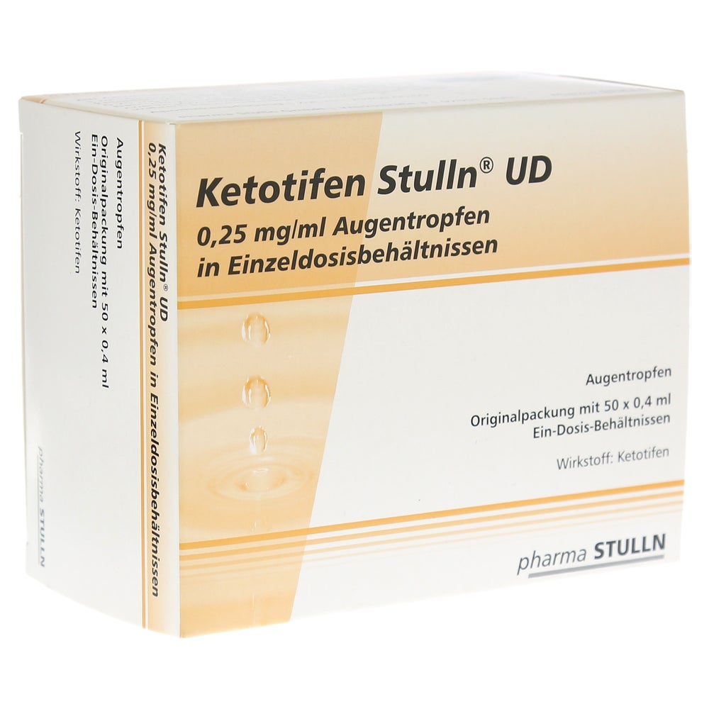 Ketotifen Stulln UD Augentropfen Einzeld 50X0,4 ml