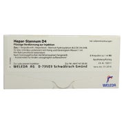 Hepar Stannum D 4 Ampullen 8 St