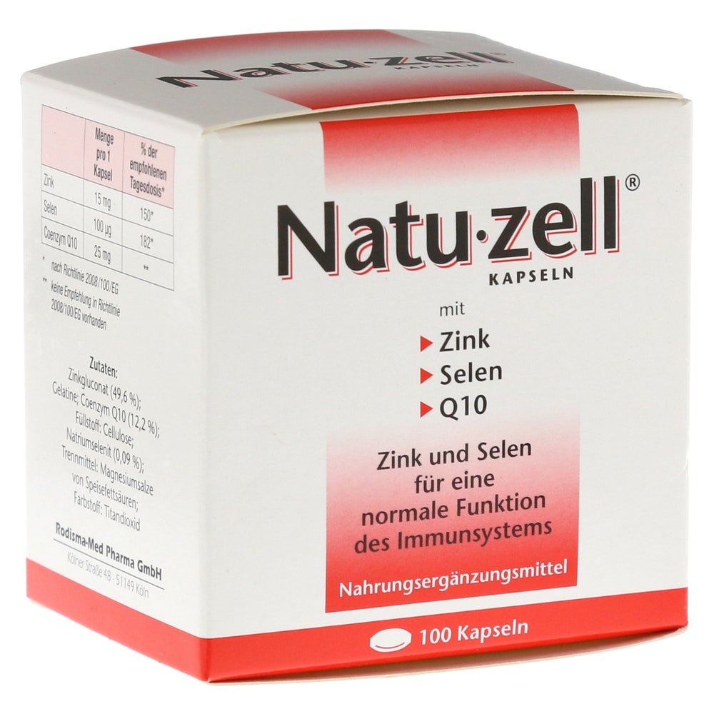 NATU ZELL Kapseln 100 St