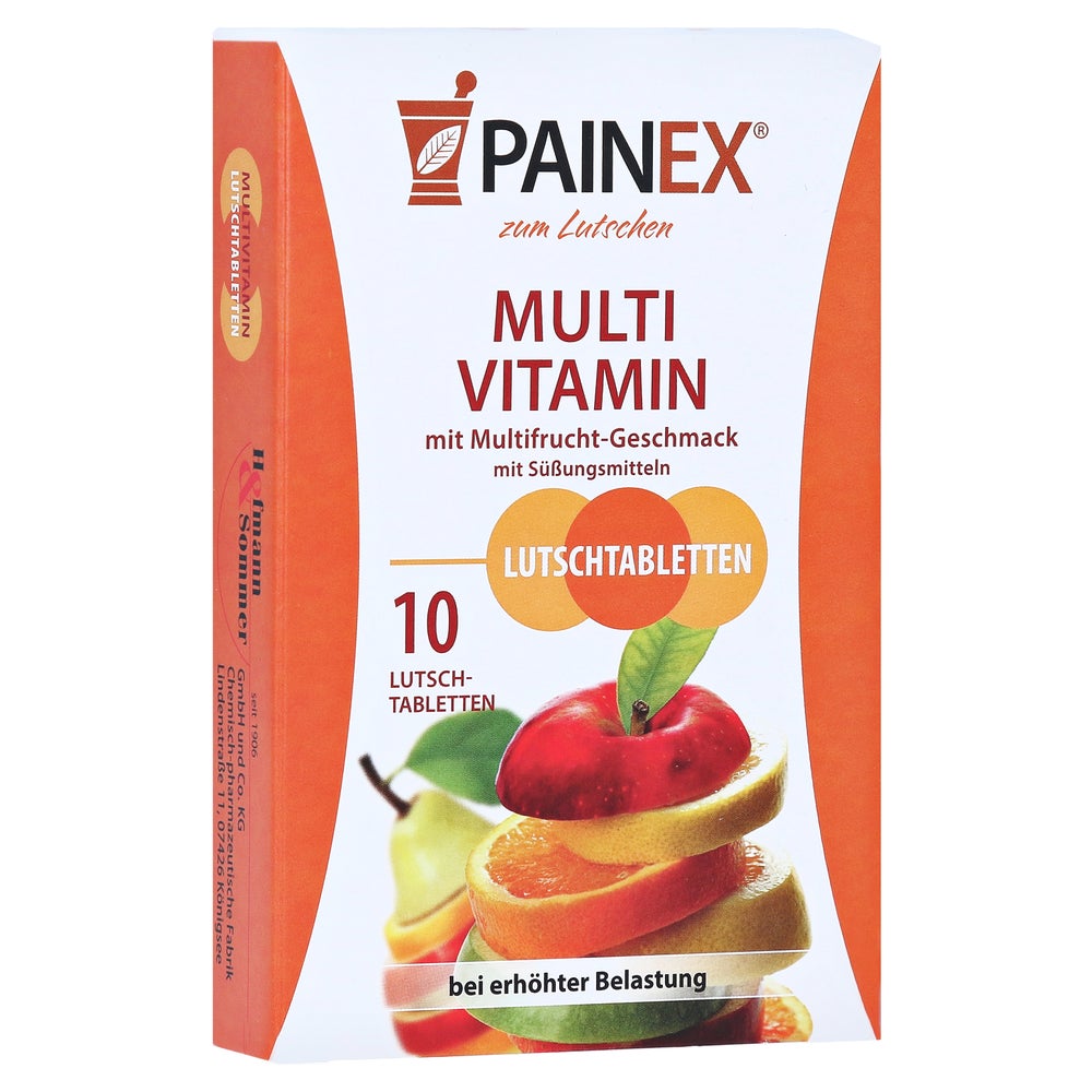 Multivitamin Lutschtabletten Painex 10 St