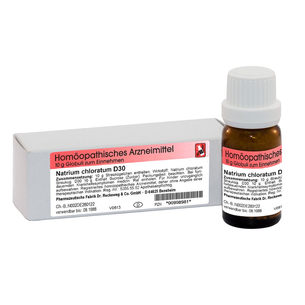 Dr. Reckeweg Natrium Chloratum D30 Globuli 10 g