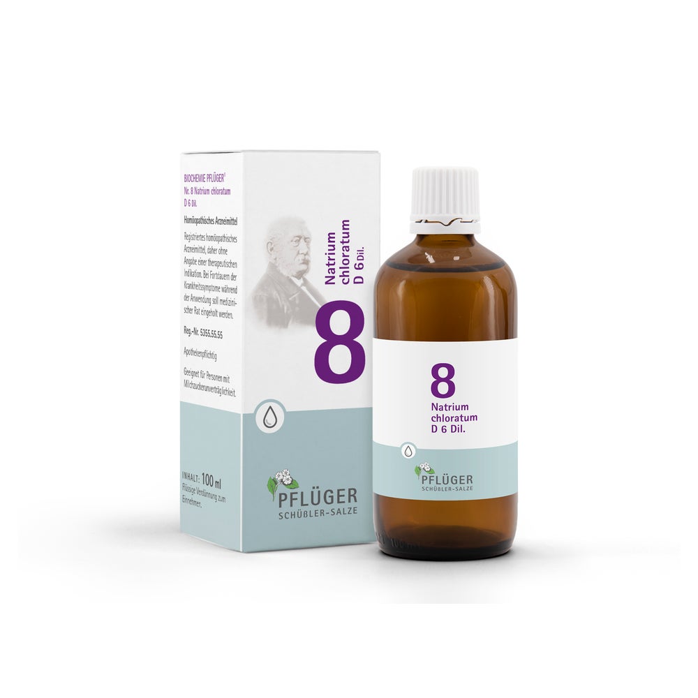Biochemie Pflüger Schüßler-Salz Nr. 8 Natrium chloratum D6 100 ml