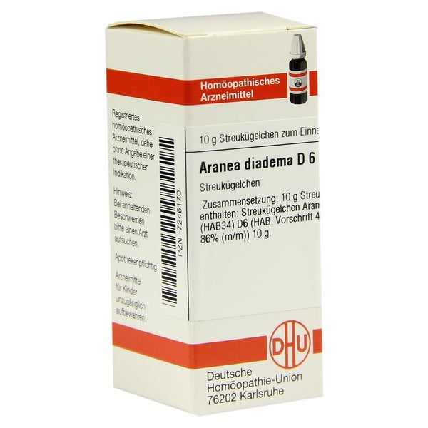 Aranea Diadema D 6 Globuli 10 g