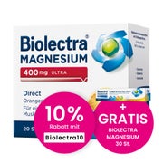 Produktabbildung: Biolectra Magnesium 400 mg Direct Orange 20 St