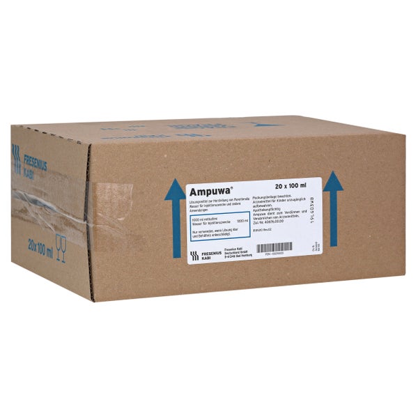 Ampuwa Lösungsmittel zur Herstellung von Parenteralie Injektion 20X100 ml