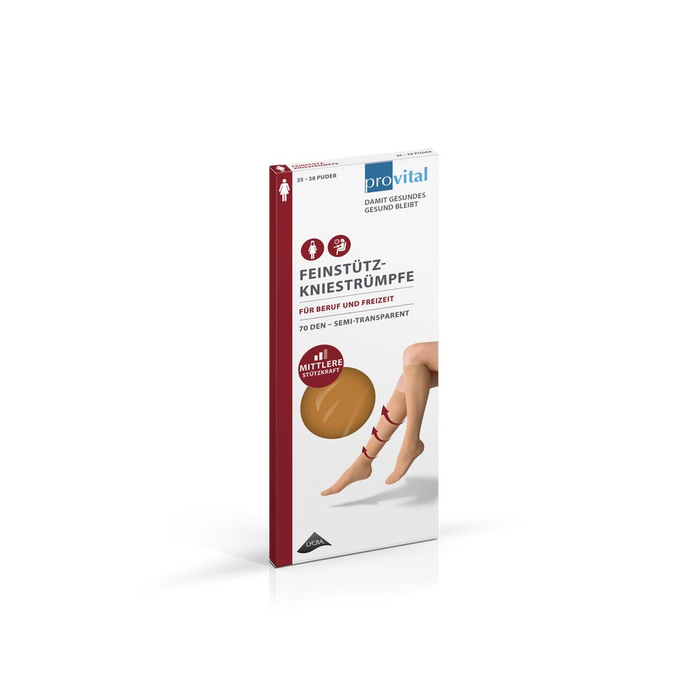Provital 70den Stützkniestrümpfe Gr.35-3 2 St