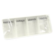 Tablettendose Morgens/mittags/abends/nac 1 St