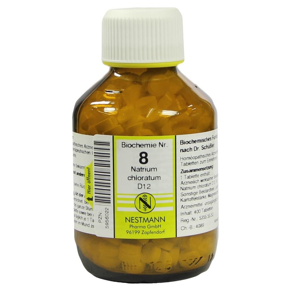 Biochemie 8 Natrium chloratum D 12 Table 400 St