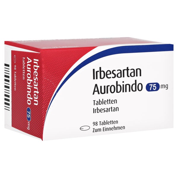 Irbesartan Aurobindo 75 mg Tabletten 98 St