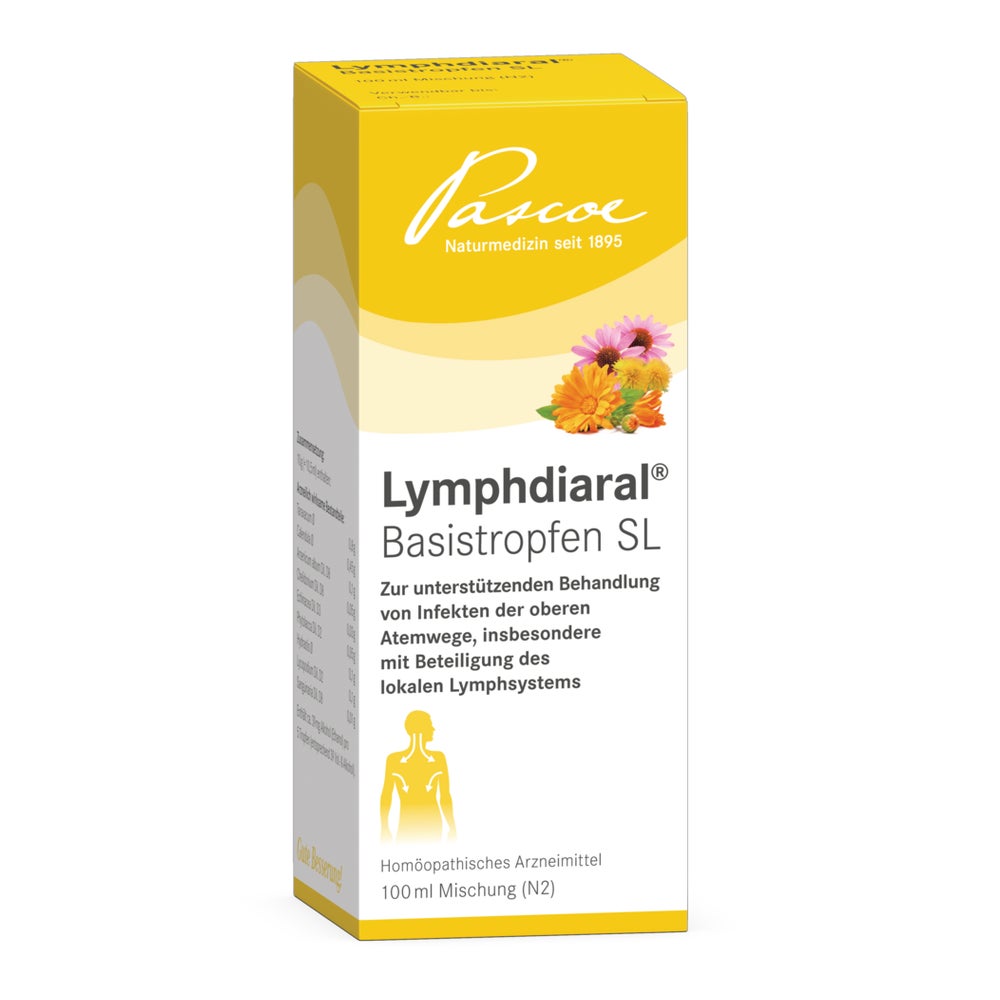 Lymphdiaral Basistropfen SL 100 ml