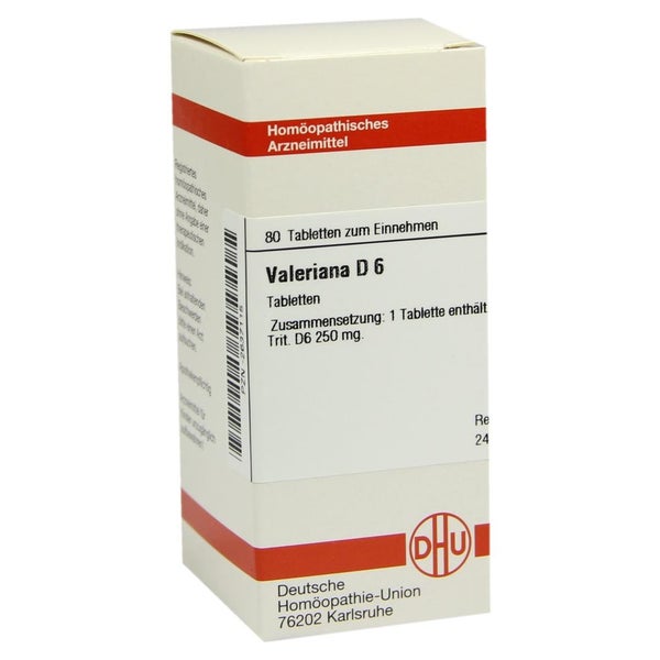 Valeriana D 6 Tabletten 80 St