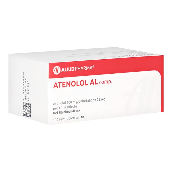 Atenolol AL Comp.filmtabletten 100 St