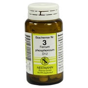 Produktabbildung: Biochemie 3 Ferrum phosphoricum D 12 Tab 100 St