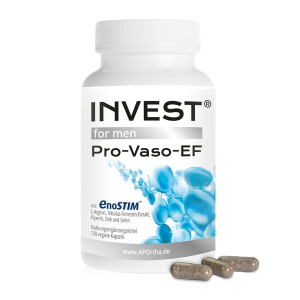 INVEST MEN Pro-Vaso-EF mit EnoSTIM™  - 120 vegane Kapseln 120 St
