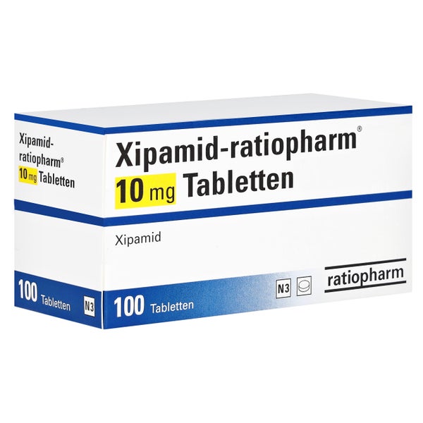 Xipamid-ratiopharm 10 mg Tabletten 100 St