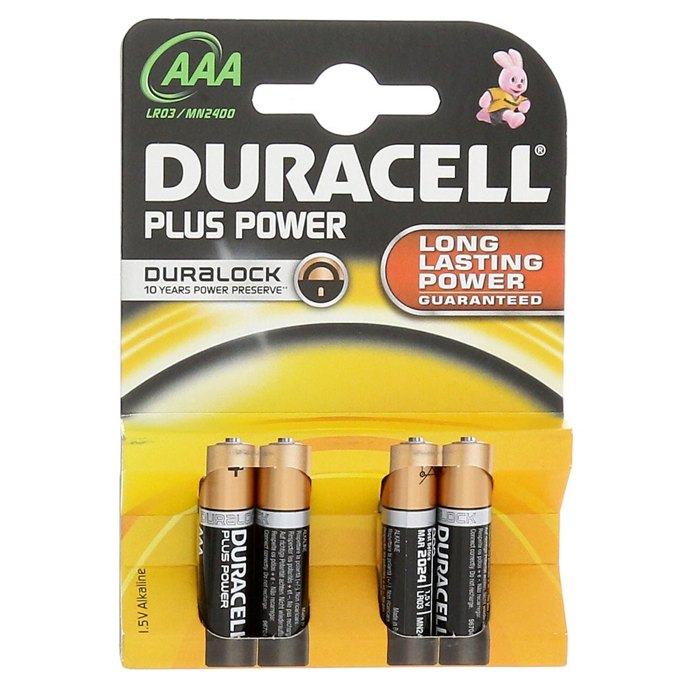 Batterien Micro LR03 AAA MN2400 Duracell 4 St