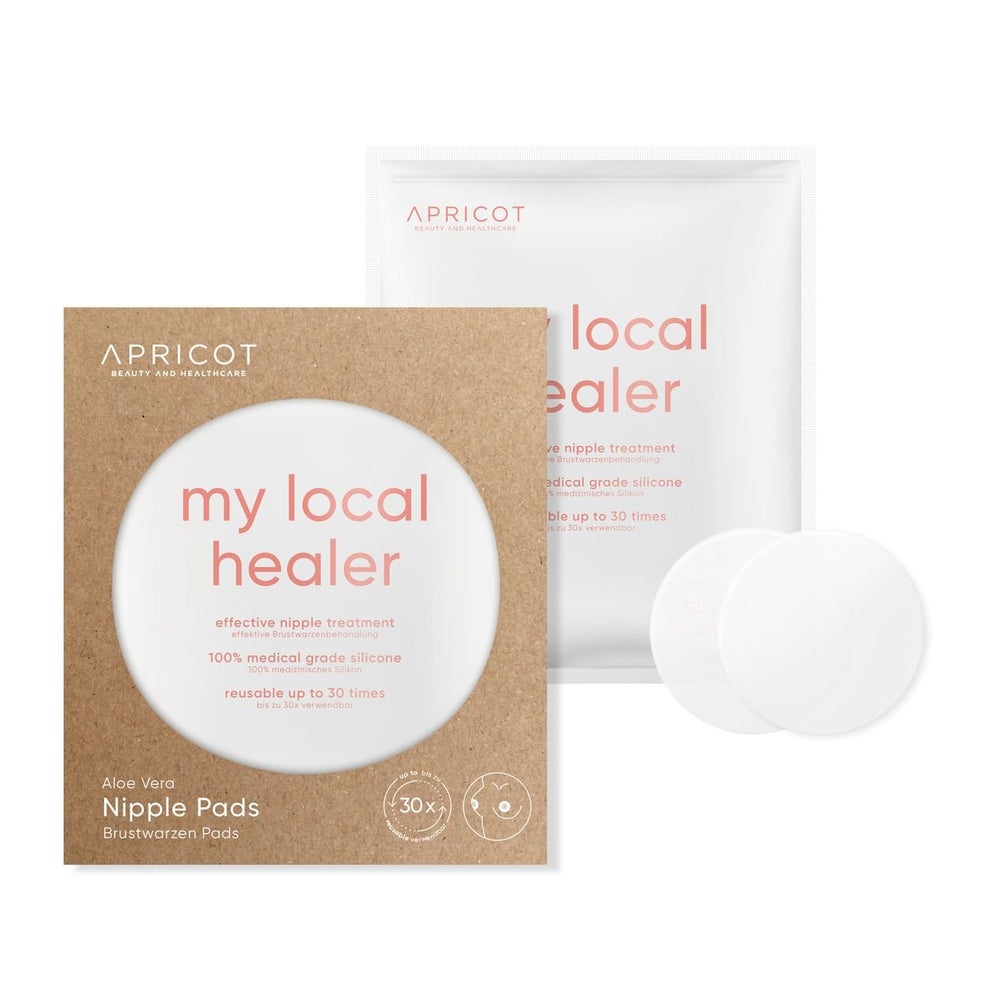 APRICOT Brustwarzen Pads mit Aloe Vera Heilung - 30 Behandlungen 2 St