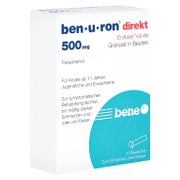 Ben-u-ron Direkt 500 mg Granulat Erdbeer 10 St
