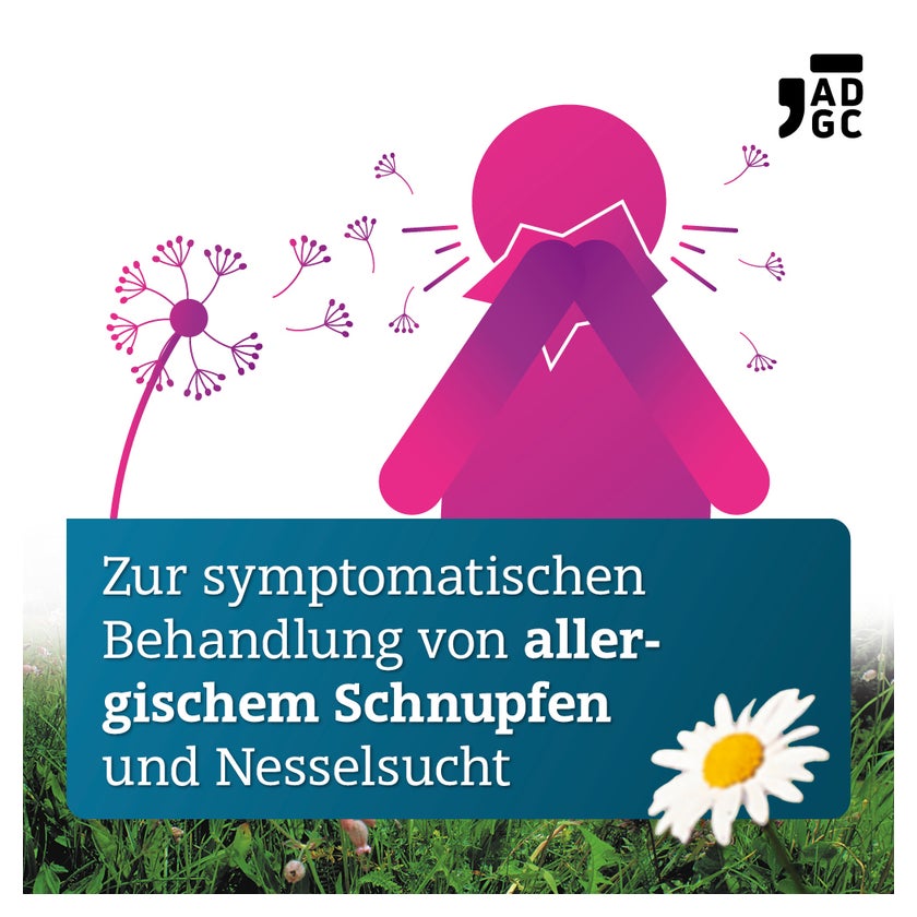 CETIRIZIN ADGC Allergietabletten 100 St