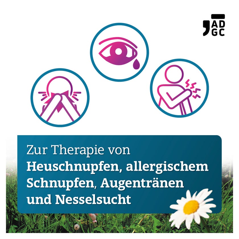 CETIRIZIN ADGC Allergietabletten 100 St