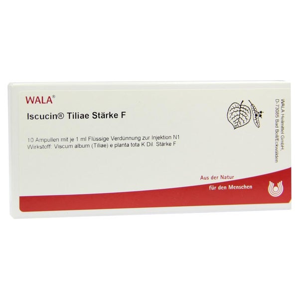 Iscucin Tiliae Stärke F Ampullen 10X1 ml