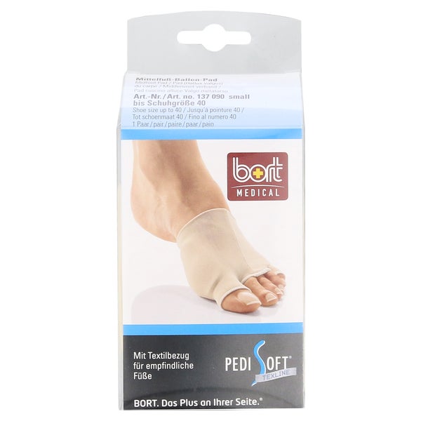 BORT Pedisoft Texline Mittelfuß-Ballen-P 1 St